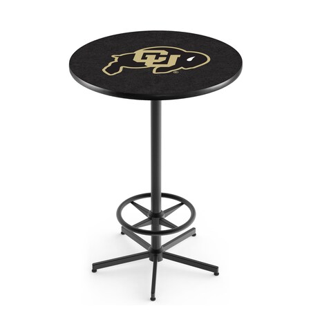 Holland Bar Stool Co 42" Black Colorado Pub Table L216B4228ColoUn